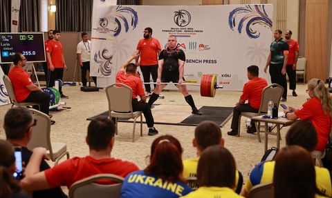 Görme Engelliler Dünya Halter Şampiyonası'nda Türkiye'nin Başarısı