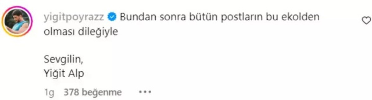 Yasmin Erbil'in sosyal medya pozlarına sevgilisinden sınırlama!