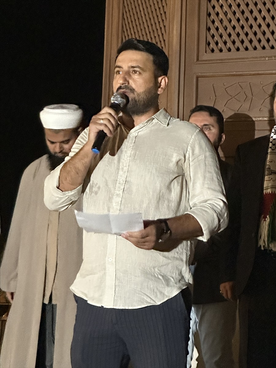 Antalya'da İsrail'in Gazze'ye yönelik saldırılarına tepki amacıyla basın açıklaması yapıldı. Hür...