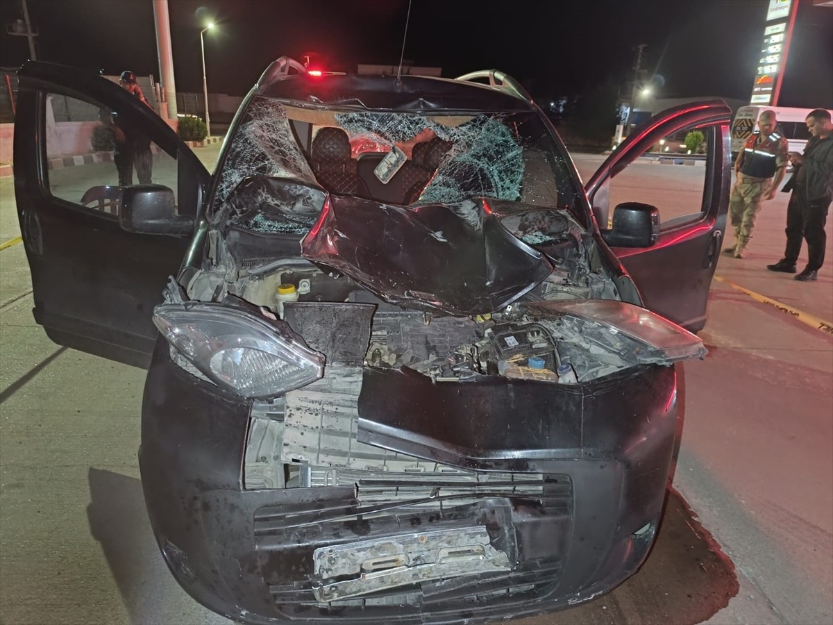 Batman'da düğünden çıkan yayalara hafif ticari aracın çarpması sonucu aynı aileden 2'si çocuk 4...