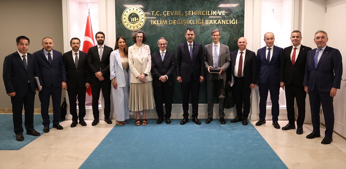 Çevre, Şehircilik ve İklim Değişikliği Bakanı Murat Kurum, Avrupa İmar ve Kalkınma Bankası (EBRD)...