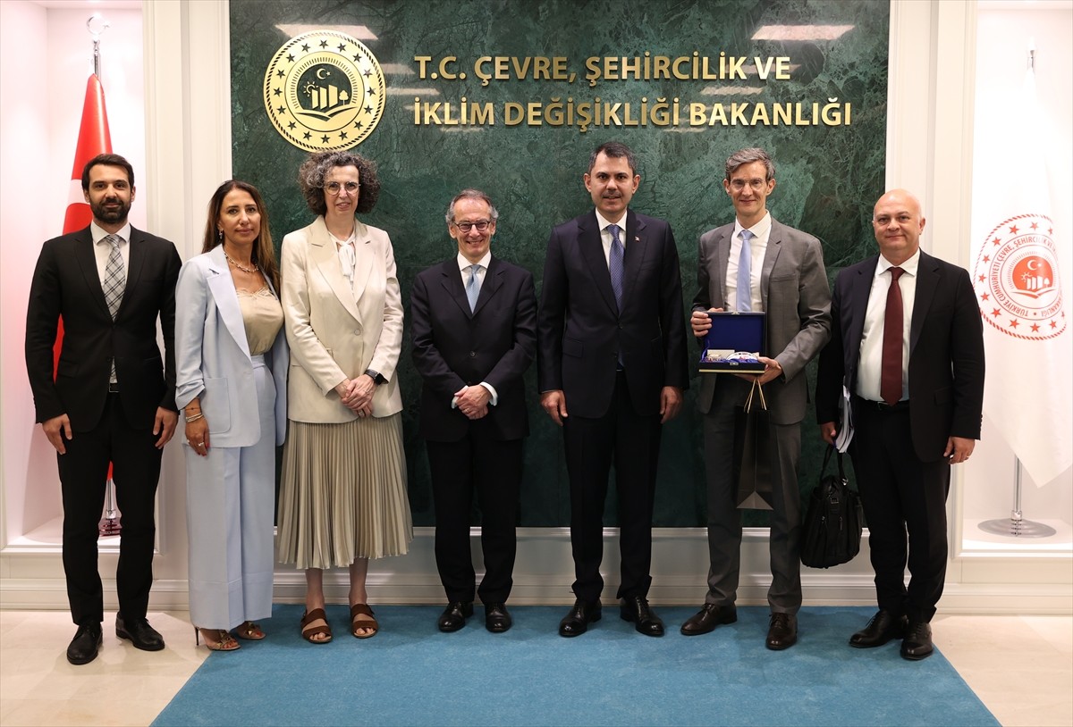 Çevre, Şehircilik ve İklim Değişikliği Bakanı Murat Kurum, Avrupa İmar ve Kalkınma Bankası (EBRD)...