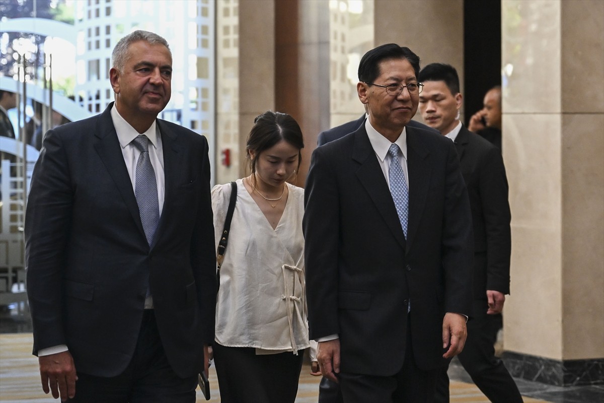 Çin'in Ankara Büyükelçiliği, Çin Halk Kurtuluş Ordusunun 97'nci kuruluş yıl dönümünü başkentte bir...