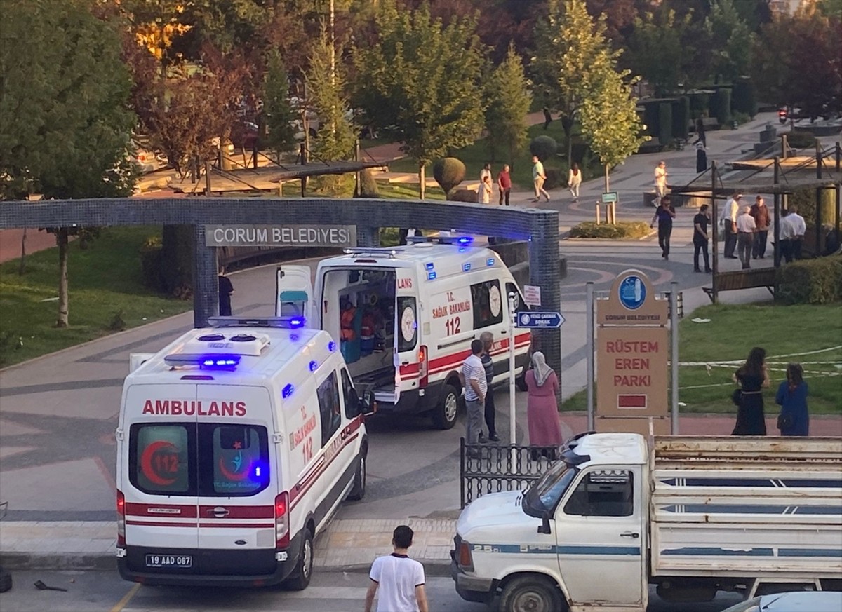 Çorum'da silahlı saldırıda 1 kişi öldü, 1 kişi yaralandı. 