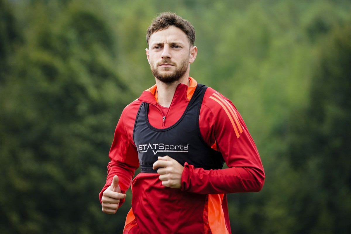 Düzce'de kamp yapan Trendyol Süper Lig ekibi Gaziantep FK, sezon hazırlıklarına yaptığı idmanla...