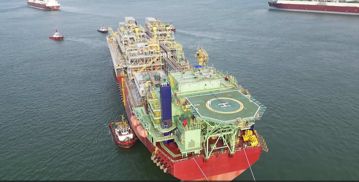 Enerji ve Tabii Kaynaklar Bakanı Alparslan Bayraktar, Türkiye'nin enerji filosunun yeni üyesi...