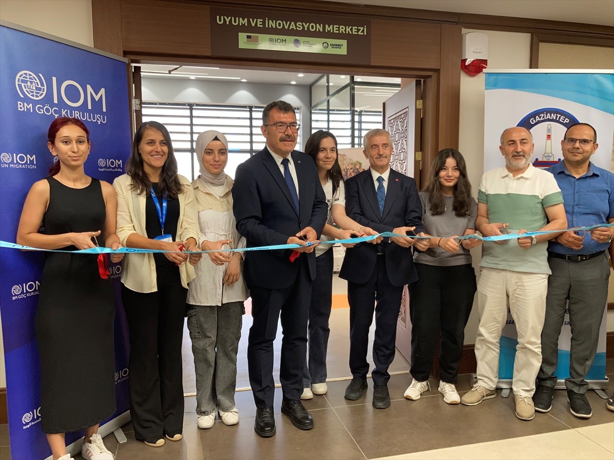 Gaziantep'te Şahinbey Belediyesi ile Birleşmiş Milletler Uluslararası Göç Örgütü (IOM)...