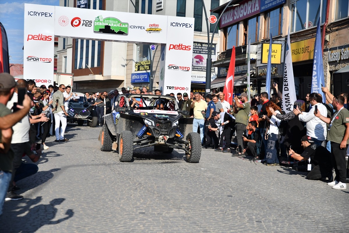 Giresun'un Şebinkarahisar ilçesinde 2024 PETLAS Türkiye Offroad Şampiyonası'nın 3. ayağı için...