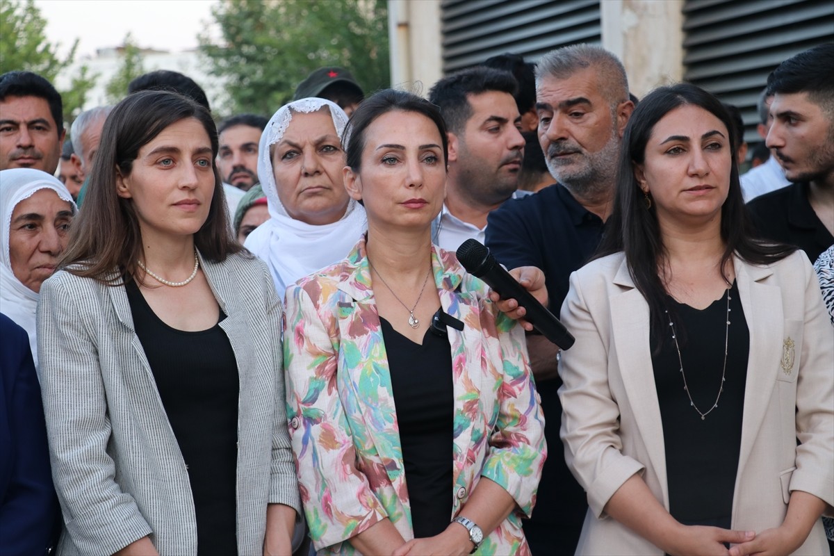 Halkların Eşitlik ve Demokrasi Partisi (DEM Parti) Eş Genel Başkanı Tülay Hatimoğulları...