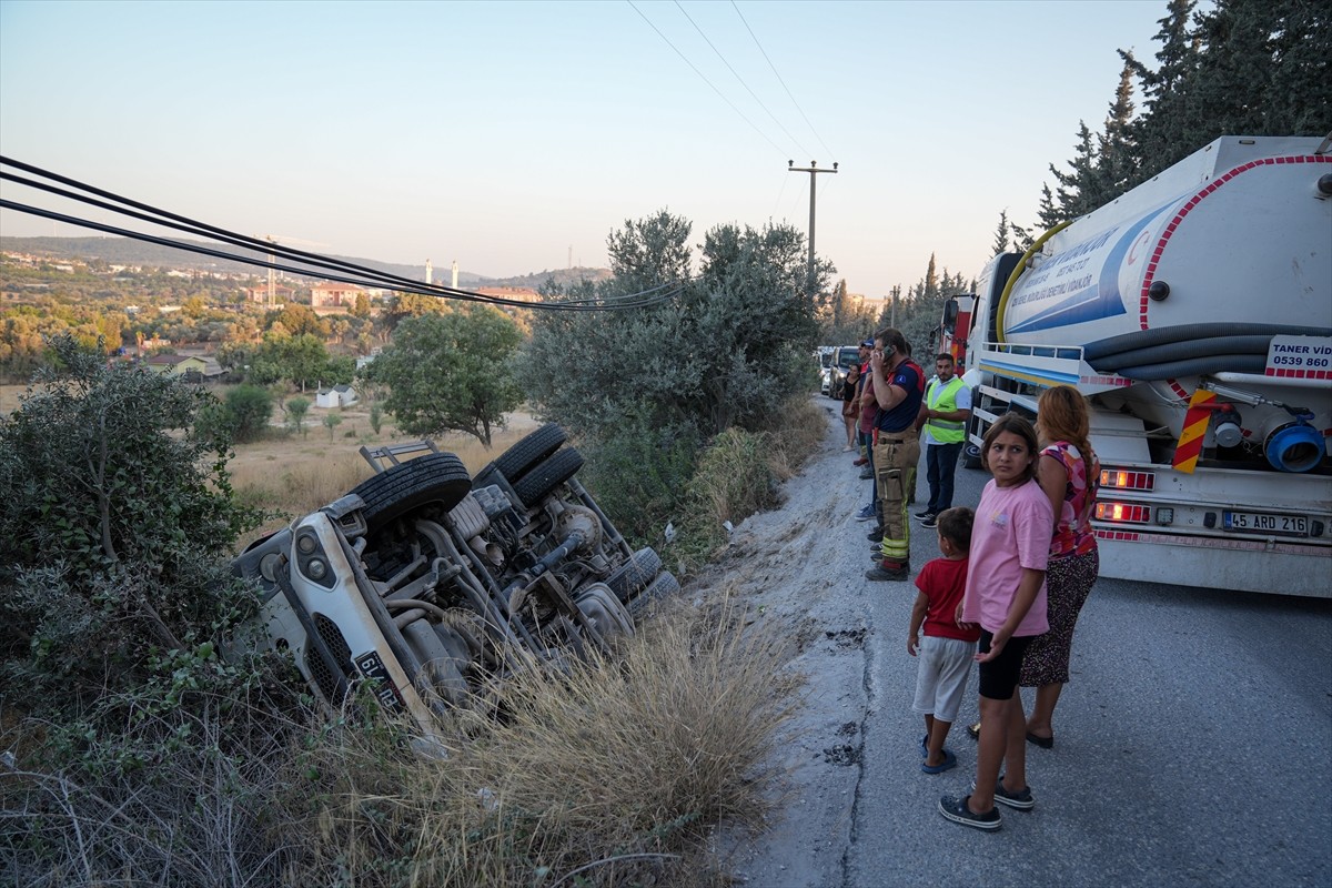 İzmir'in Urla ilçesinin Çeşmealtı Mahallesi'ndeki yerleşim yerlerine yakın ormanlık alanda, henüz...