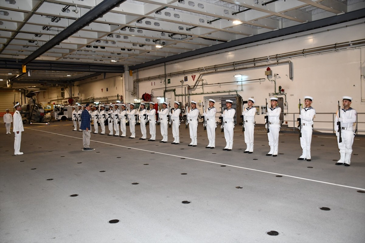 Kıbrıs Barış Harekatı'nın 50'nci yıl dönümü anma etkinlikleri kapsamında Kuzey Kıbrıs Türk...