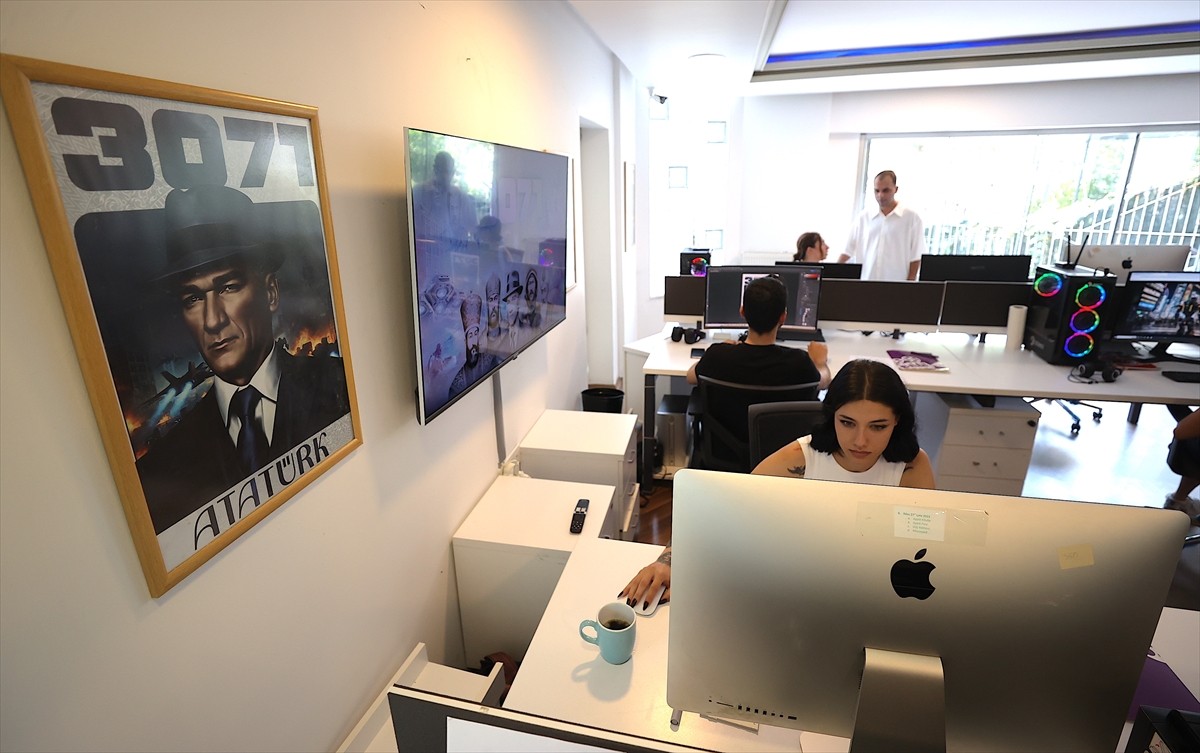 Mersin'de oyuncu kadrosu, senaryosu ve sahnelerinin tamamı yapay zeka programlarında üretilen uzun...