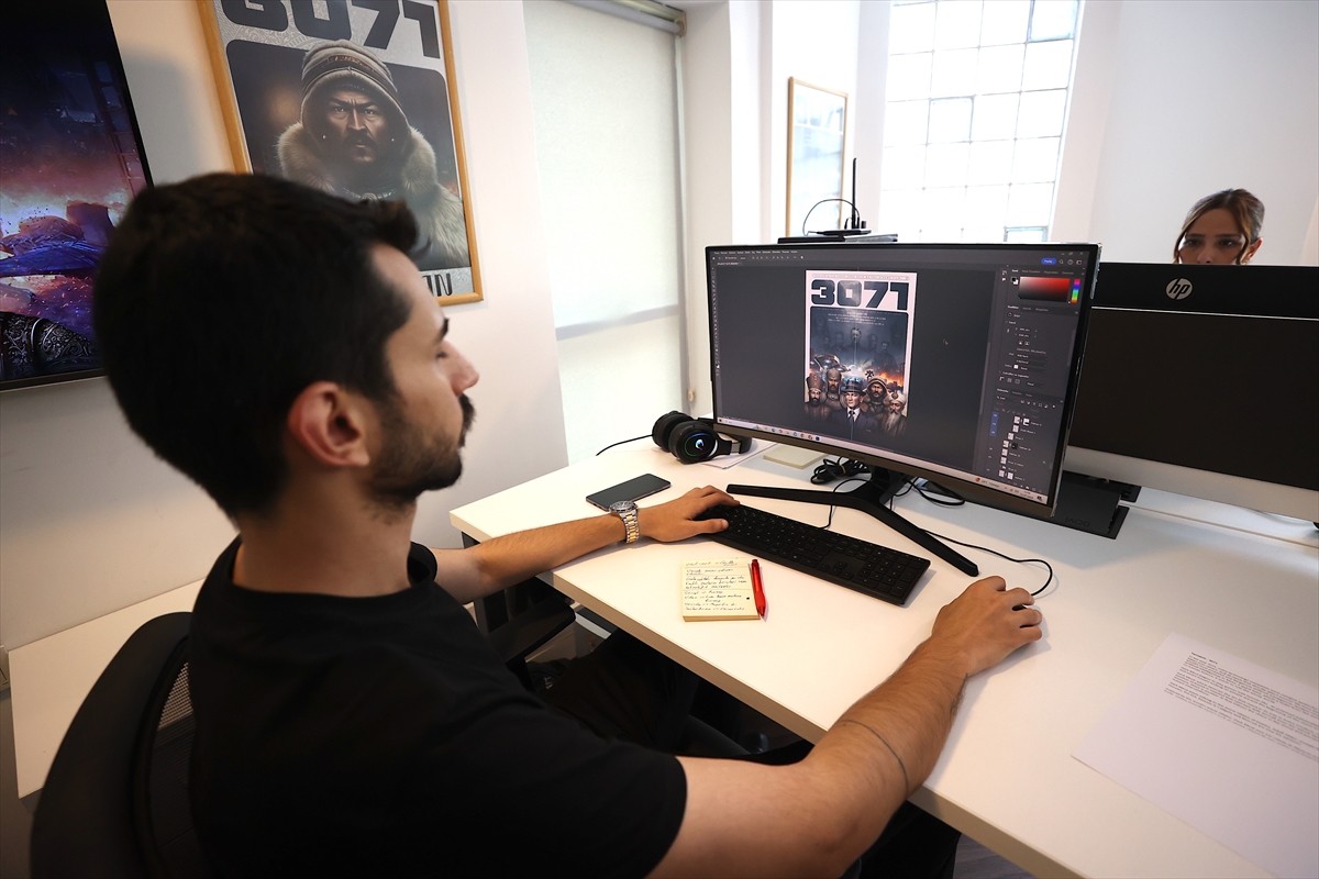 Mersin'de oyuncu kadrosu, senaryosu ve sahnelerinin tamamı yapay zeka programlarında üretilen uzun...