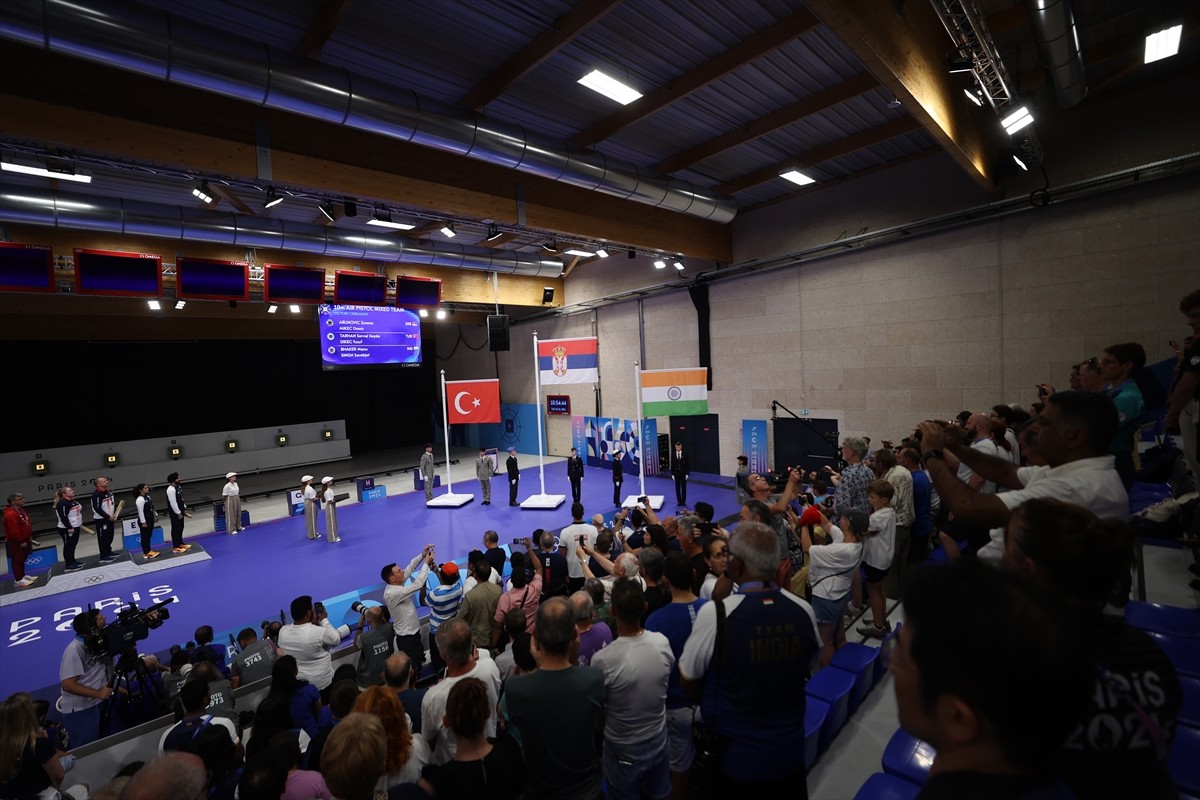 Paris 2024 Olimpiyat Oyunları'nda Yusuf Dikeç ve Şevval İlayda Tarhan'dan oluşan atıcılık milli...