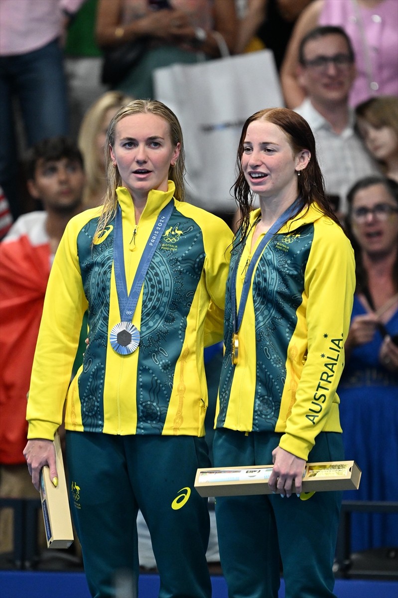 Paris 2024 Olimpiyat Oyunları'nın yüzme branşında kadınlar 200 metre serbestte olimpiyat rekoru...