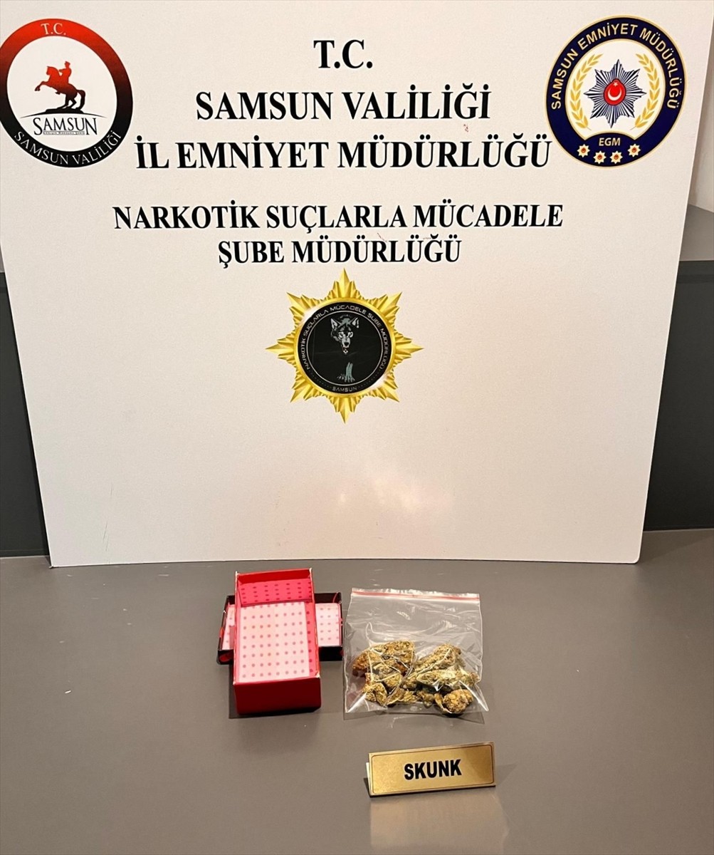 Samsun'da gerçekleştirilen denetimlerde 17 şüpheli gözaltına alındı. Yapılan aramada 121 sentetik...
