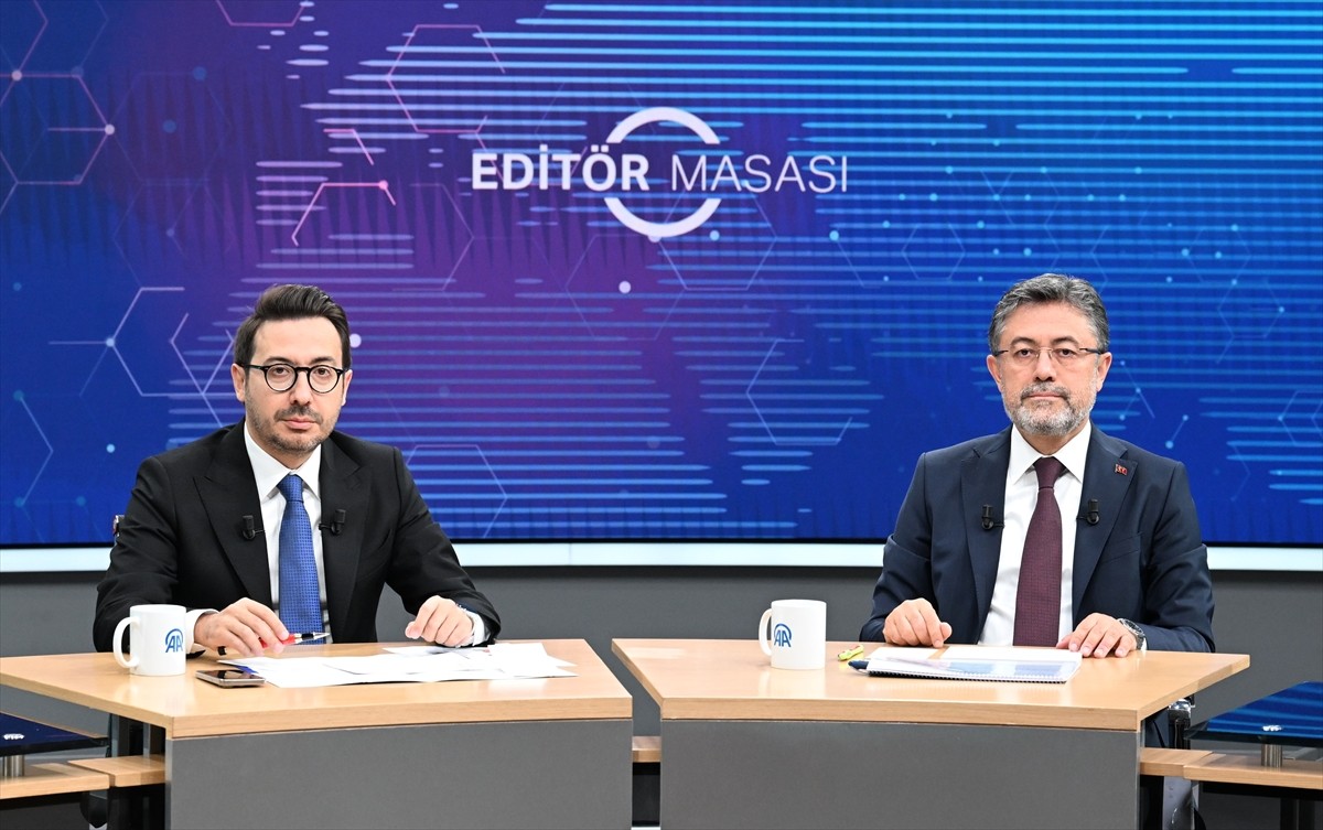 Tarım ve Orman Bakanı İbrahim Yumaklı, Anadolu Ajansı (AA) Editör Masası'na konuk oldu. Bakan...