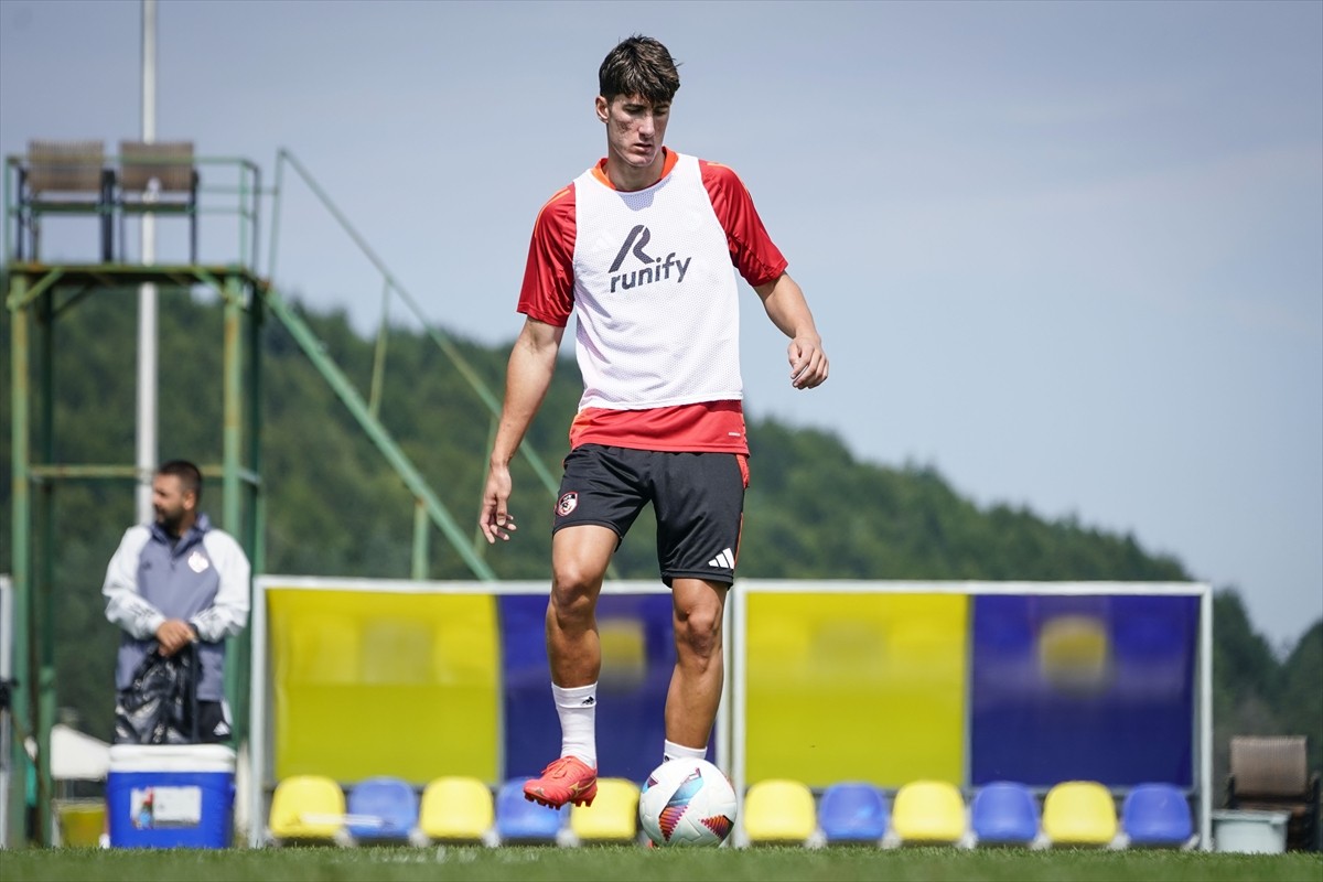 Trendyol Süper Lig ekiplerinden Gaziantep FK'nin yeni sezon hazırlıkları kapsamında kampta...