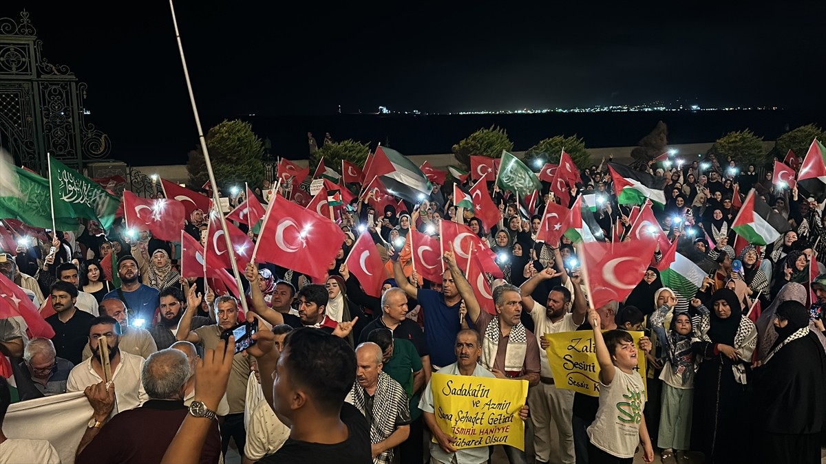 Adana, Hatay, Mersin ve Osmaniye'de bazı sivil toplum kuruluşları, Hamas Siyasi Büro Başkanı...