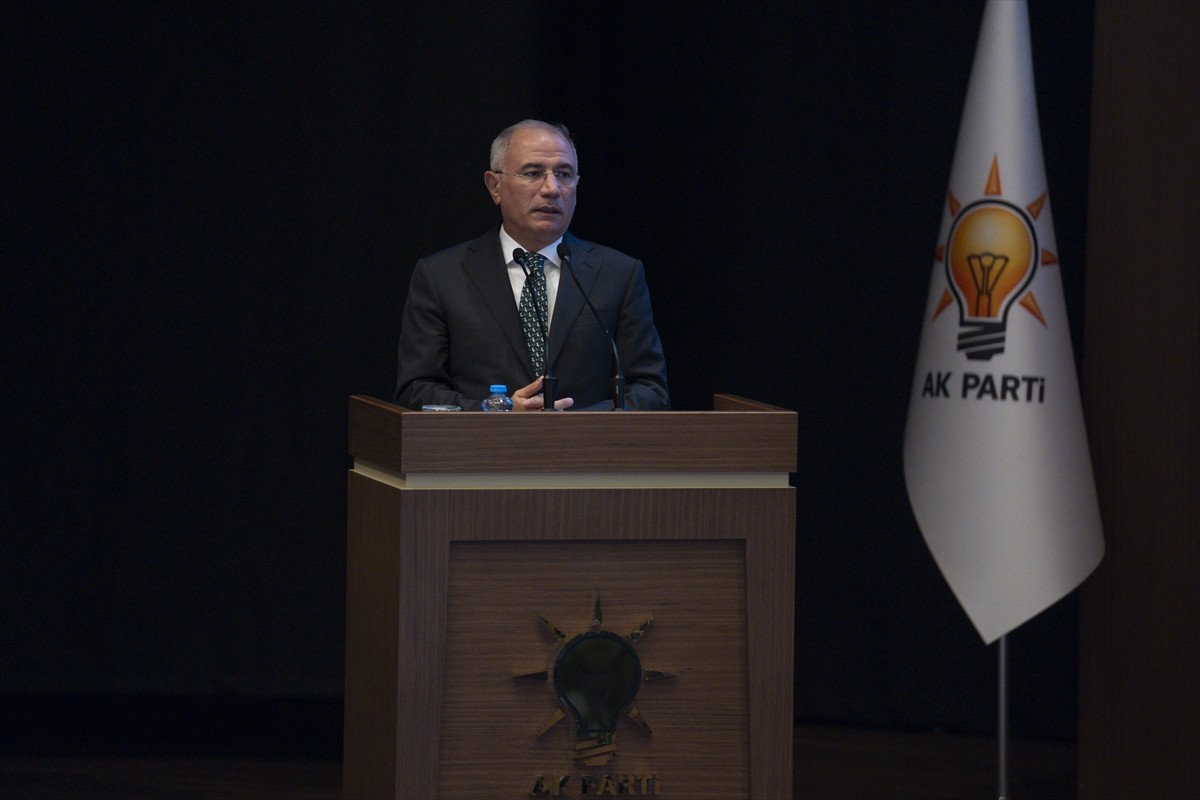 AK Parti İnsan Hakları Başkanlığınca AK Parti Genel Merkez Konferans Salonu'nda 'İnsan Hakları...