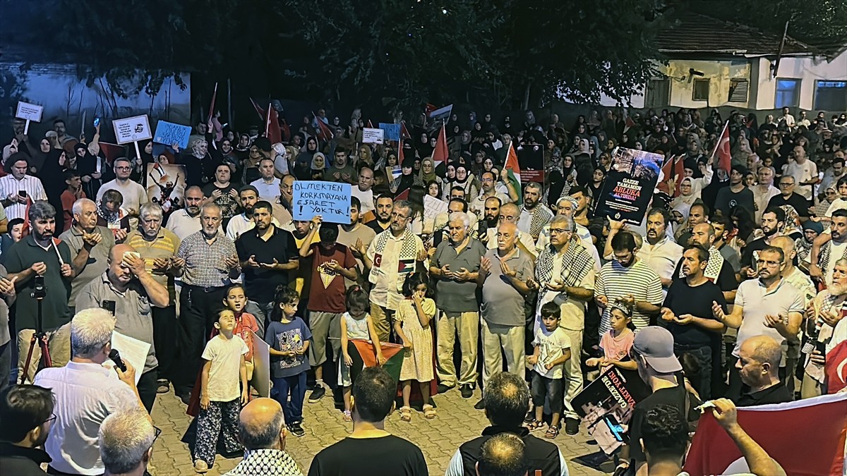 Hatay'ın Dörtyol ilçesinde Hamas Siyasi Büro Başkanı İsmail Heniyye'nin suikaste uğraması ve...