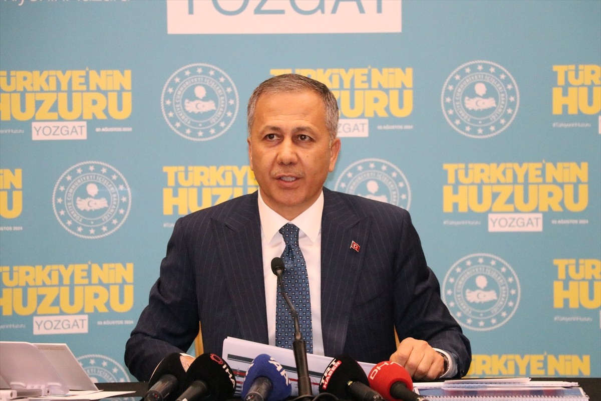 İçişleri Bakanı Ali Yerlikaya Yozgat Cemil Çiçek Personel Eğitim Merkezi'nde basına kapalı...