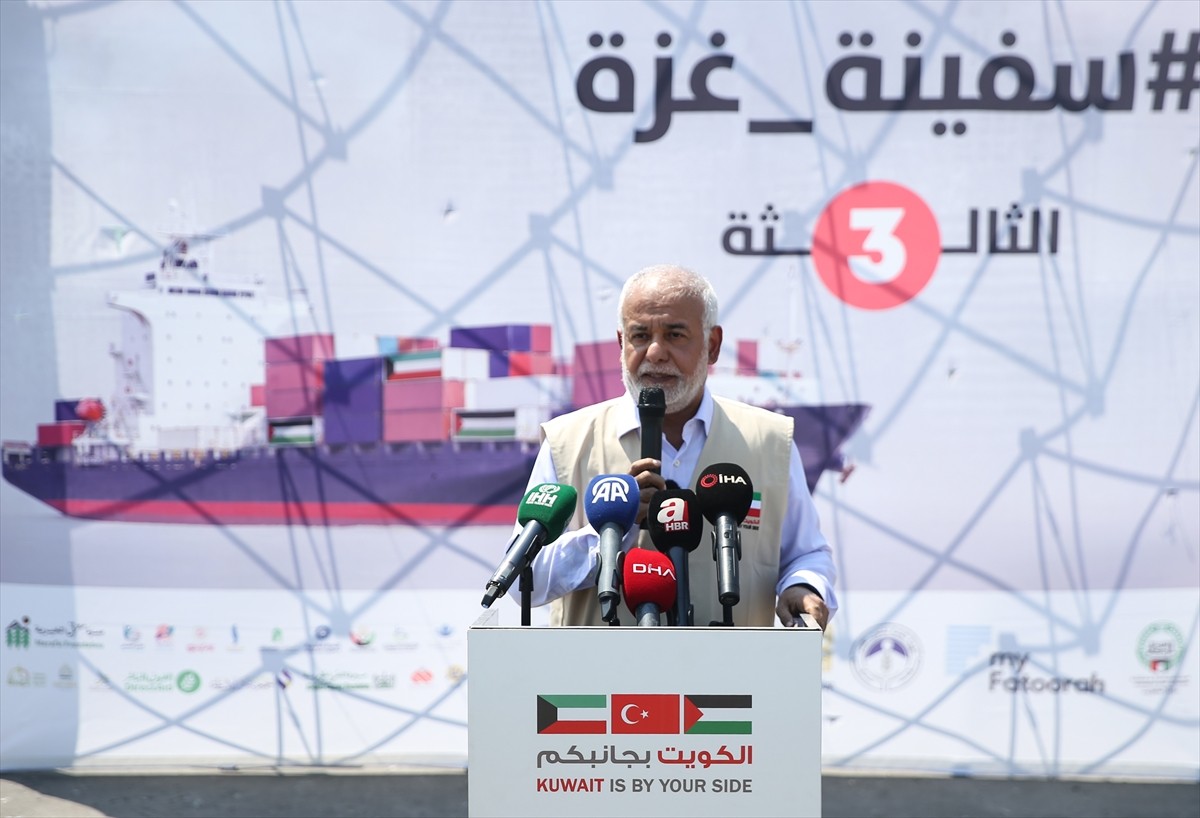 İHH İnsani Yardım Vakfı ve Kuveyt kurumlarınca hazırlanan gıda, hijyen, kıyafet, barınma ve sağlık...