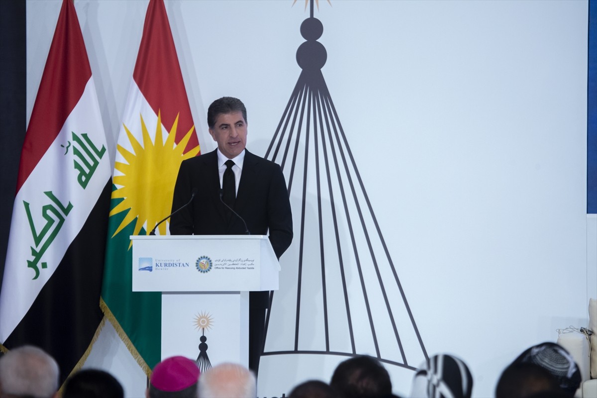 Irak Kürt Bölgesel Yönetimi (IKBY) Başkanı Neçirvan Barzani, merkezi hükümetle imzalanan "Sincar...