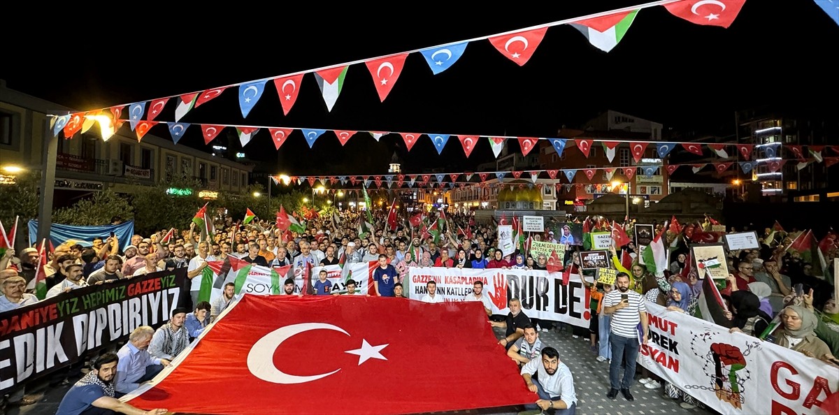 İran'ın başkenti Tahran'da suikaste uğrayan Hamas Siyasi Büro Başkanı İsmail Heniyye için...