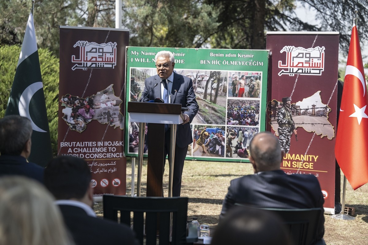 Pakistan'ın Ankara Büyükelçiliği, Hindistan idaresindeki Cammu Keşmir bölgesinin özel statüsünün...