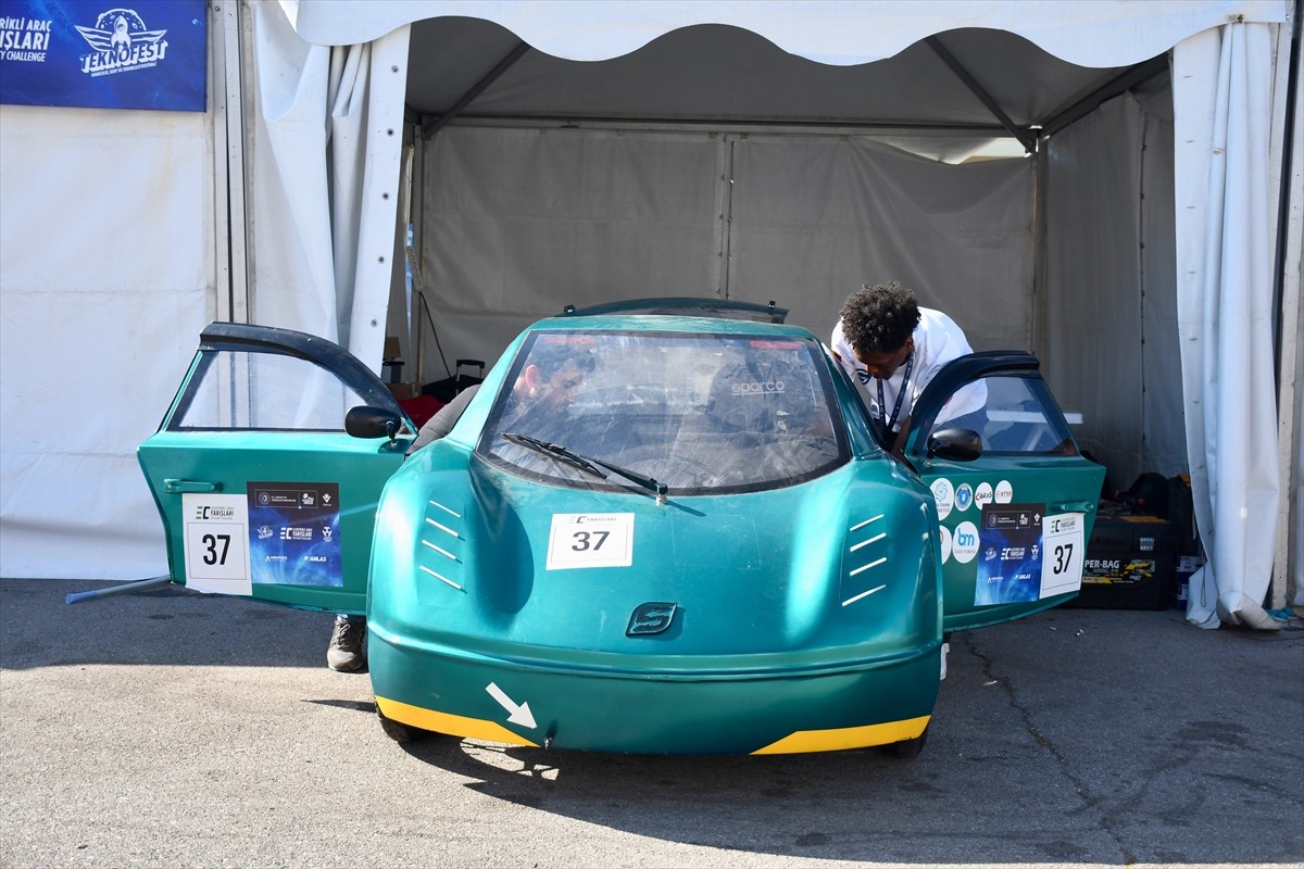 TEKNOFEST Havacılık, Uzay ve Teknoloji Festivali kapsamında Kocaeli'de düzenlenen Uluslararası...