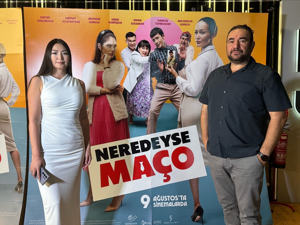 Türkiye'de 9 Ağustos'ta vizyona girecek Kazakistan yapımı "Neredeyse Maço" adlı filmin basın...