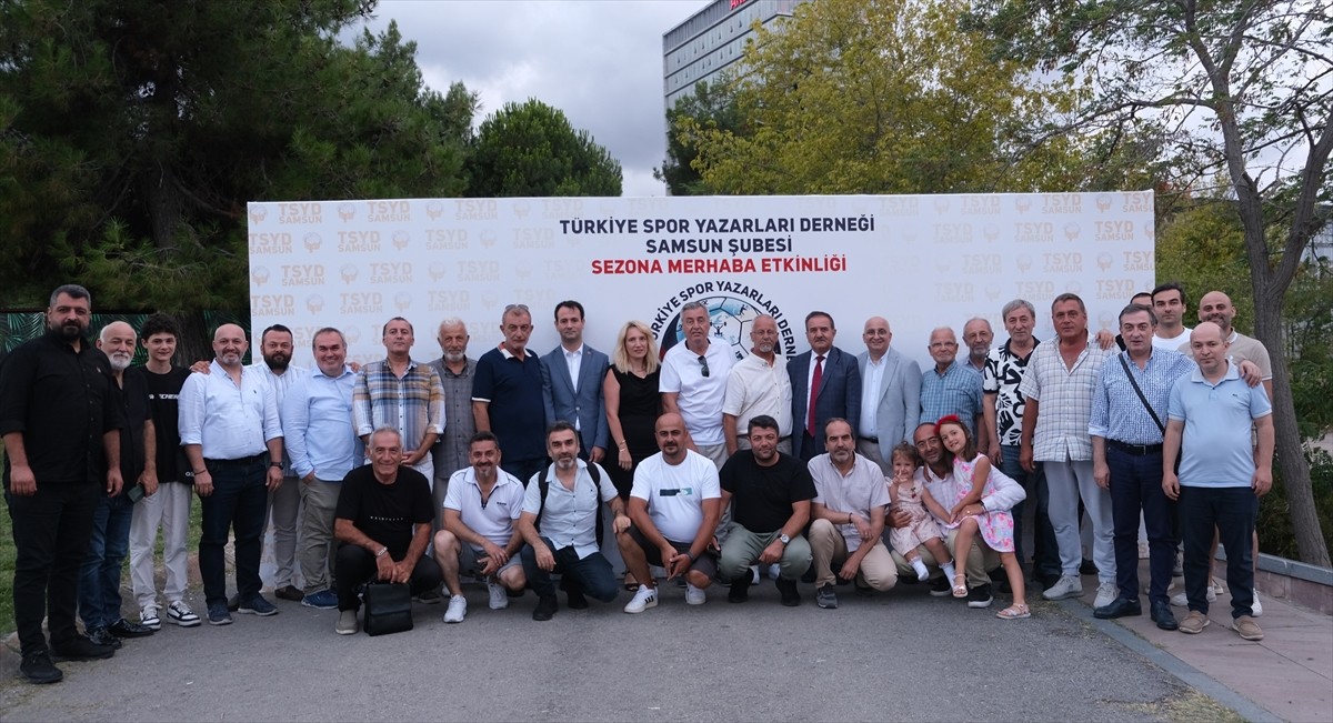 Türkiye Spor Yazarları Derneği (TSYD) Samsun Şubesi tarafından Samsun Büyükşehir Belediyesi...