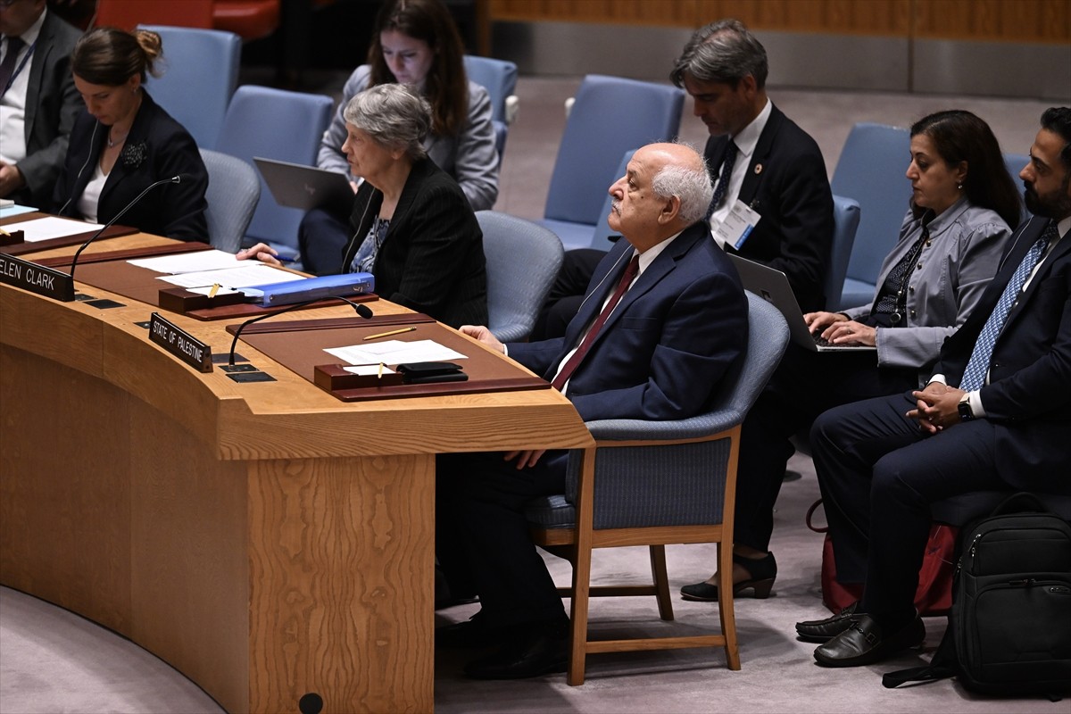 BM Güvenlik Konseyinde (BMGK), Filistin iki devletli çözüm, İsrail'in yasa dışı yerleşim yerleri...