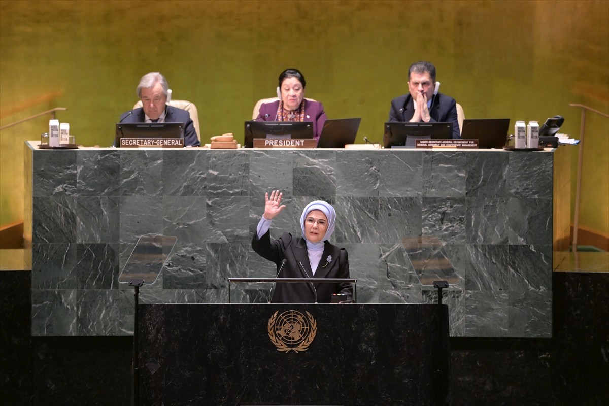 Cumhurbaşkanı Recep Tayyip Erdoğan ile birlikte Birleşmiş Milletler (BM) 79. Genel Kurulu'na...