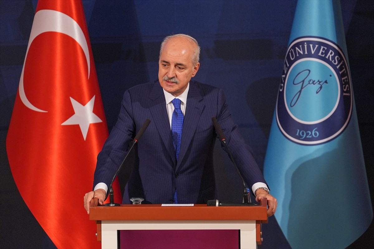 TBMM Başkanı Numan Kurtulmuş, Gazi Üniversitesi 2024-2025 Akademik Yılı açılışı dolayısıyla...