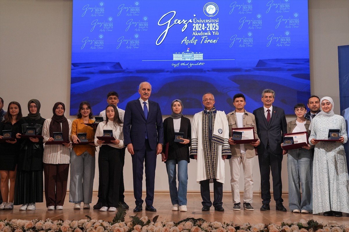 TBMM Başkanı Numan Kurtulmuş, Gazi Üniversitesi 2024-2025 Akademik Yılı açılışı dolayısıyla...