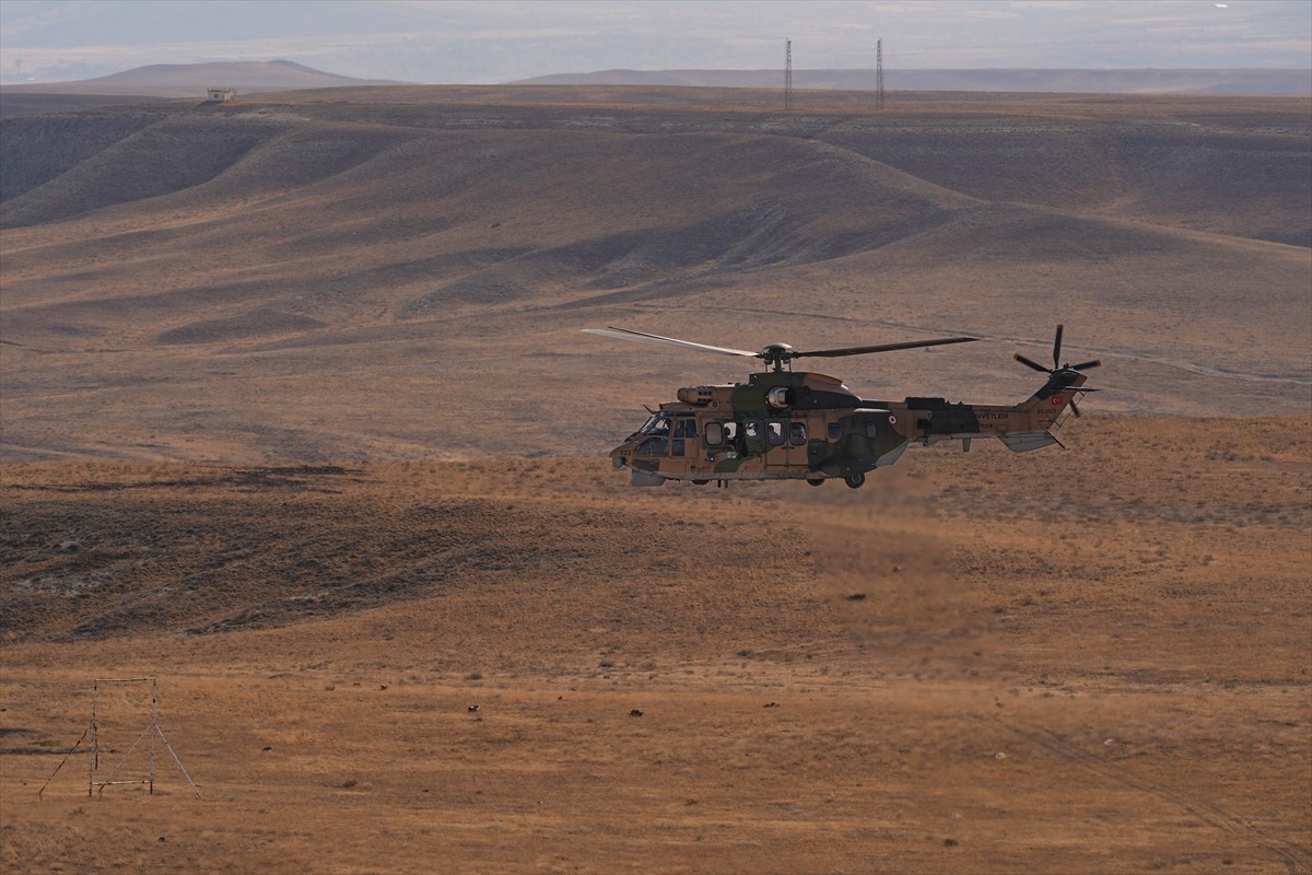 Türk Silahlı Kuvvetlerinin (TSK) ateş gücünün sergilendiği "Ateş Serbest- 2024" faaliyetinde...