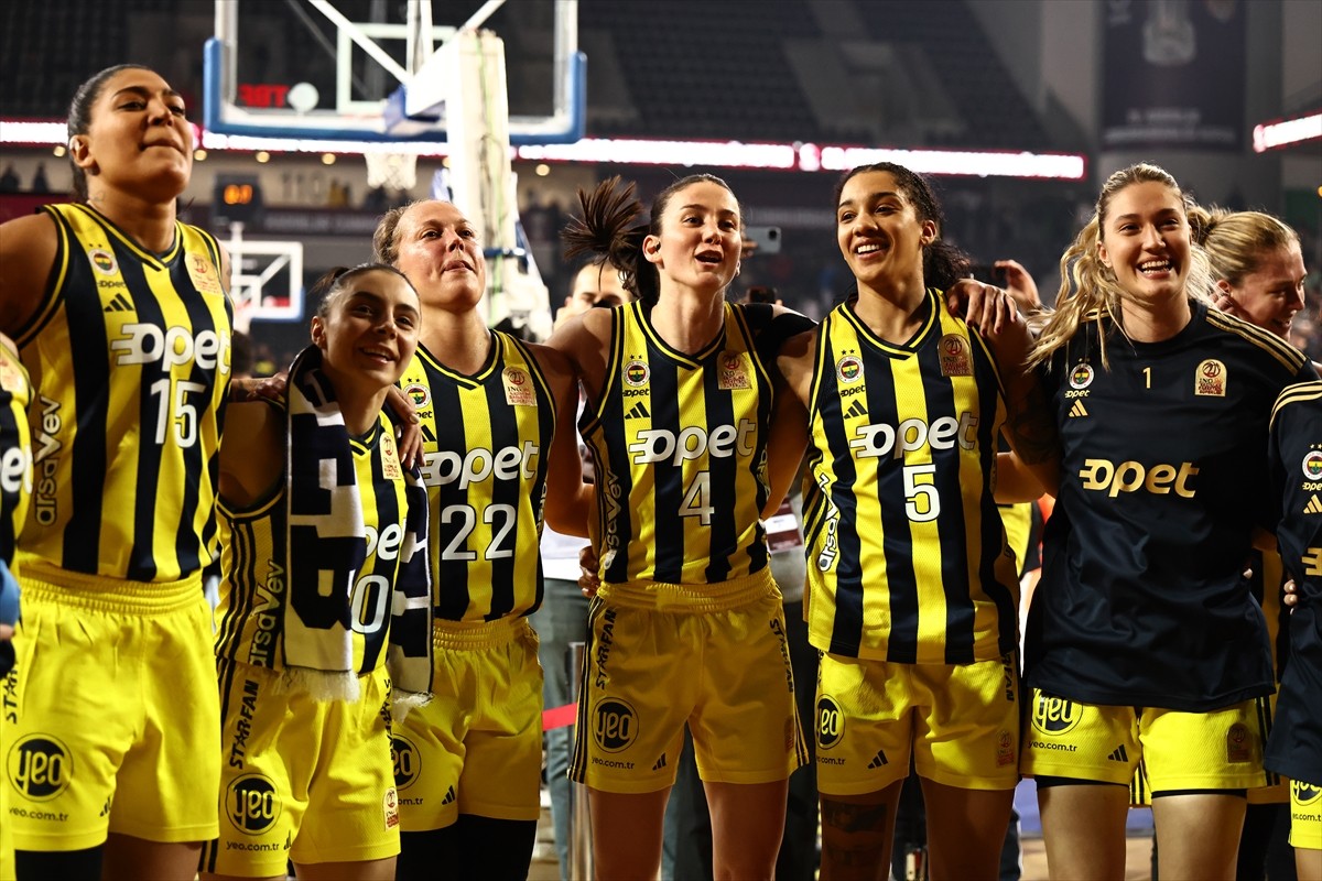 29. Kadınlar Cumhurbaşkanlığı Kupası maçında, Fenerbahçe Opet ile ÇBK Mersin takımları Ankara Spor...