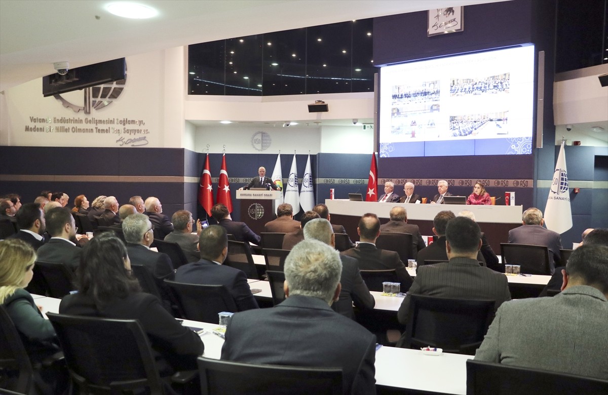 Ankara Sanayi Odası'nın (ASO) aralık ayı meclis toplantısı ile ASO 2. ve 3. OSB Müteşebbis Heyet...