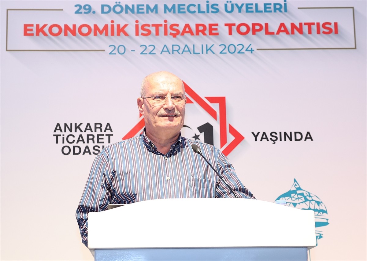 Ankara Ticaret Odası (ATO) 29. Dönem Meclis Üyeleri Ekonomik İstişare Toplantısı, Antalya'da bir...