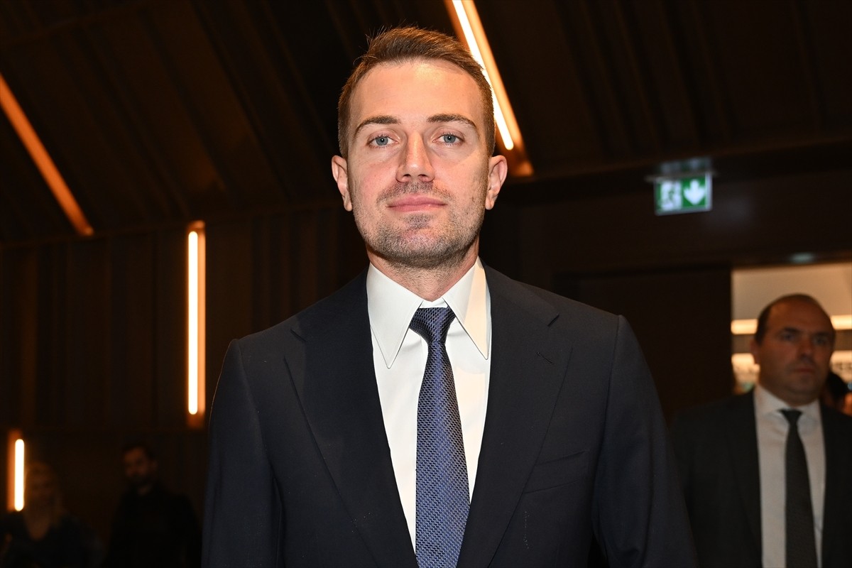 Beşiktaş'ın tecrübeli kalecisi Mert Günok, Turkuvaz Medya Merkezi'nde düzenlenen '"Turkuvaz Medya...