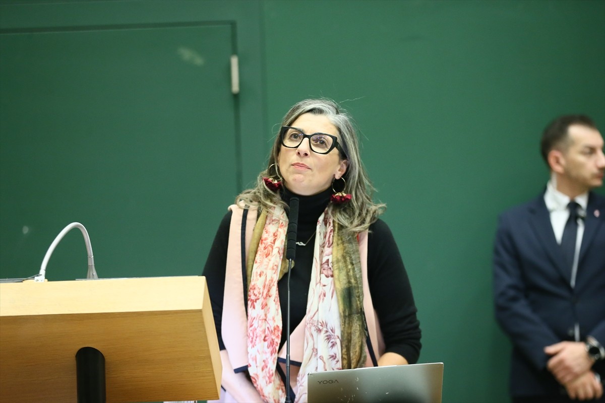  Birleşmiş Milletler (BM) Filistin Özel Raportörü Francesca Albanese, Viyana Üniversitesi Öğretim...