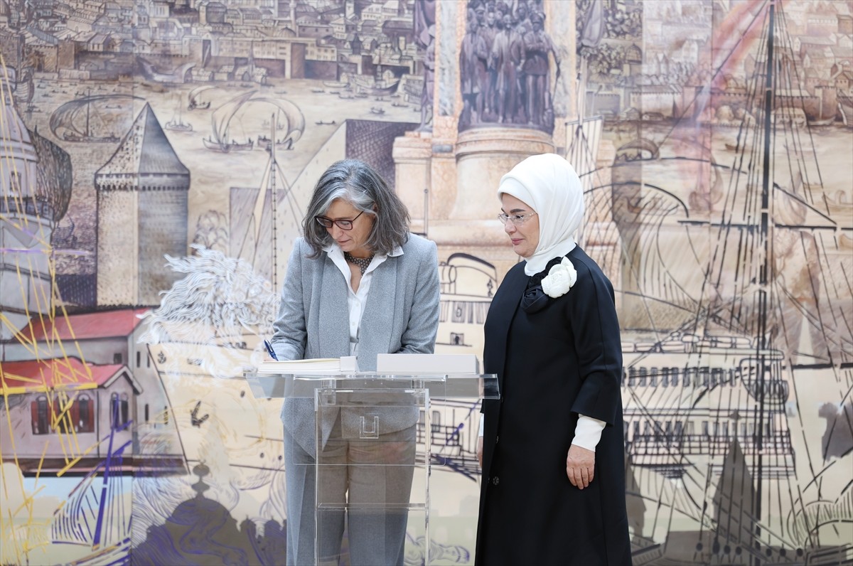 Cumhurbaşkanı Recep Tayyip Erdoğan'ın eşi Emine Erdoğan'ın başkanlık ettiği BM Sıfır Atık Yüksek...