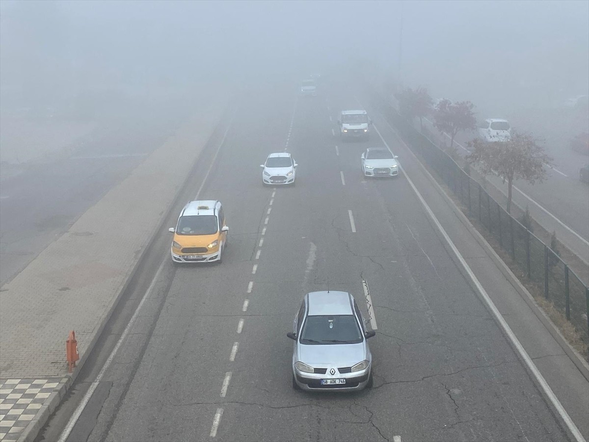 Diyarbakır'da etkili olan sis, görüş mesafesini düşürdü. Kentte, sabah saatlerinden itibaren...