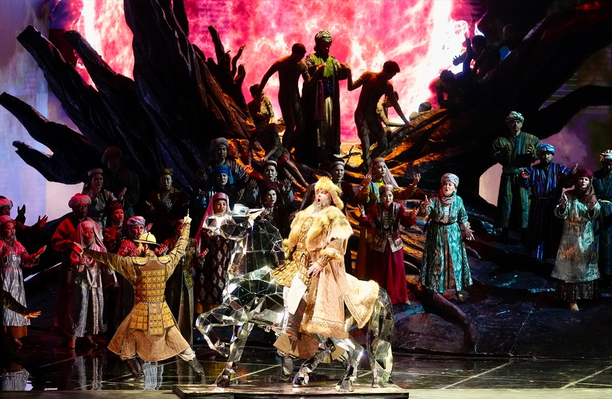 Kazakistan Kültür ve Enformasyon Bakanlığı, Abay Kazak Devlet Akademik Opera ve Balesi ile...