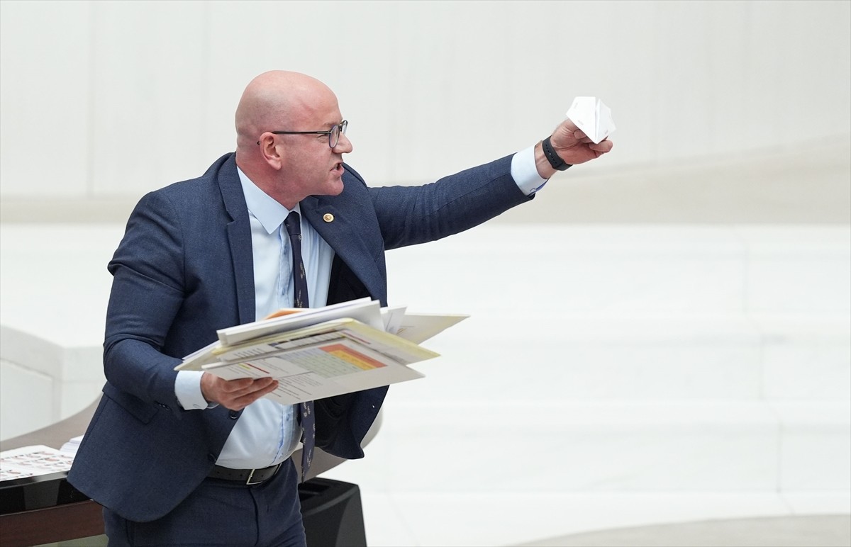 Meclis Başkanvekili Gülizar Biçer Karaca başkanlığında toplanan TBMM Genel Kurulu'nda, 2025 Yılı...