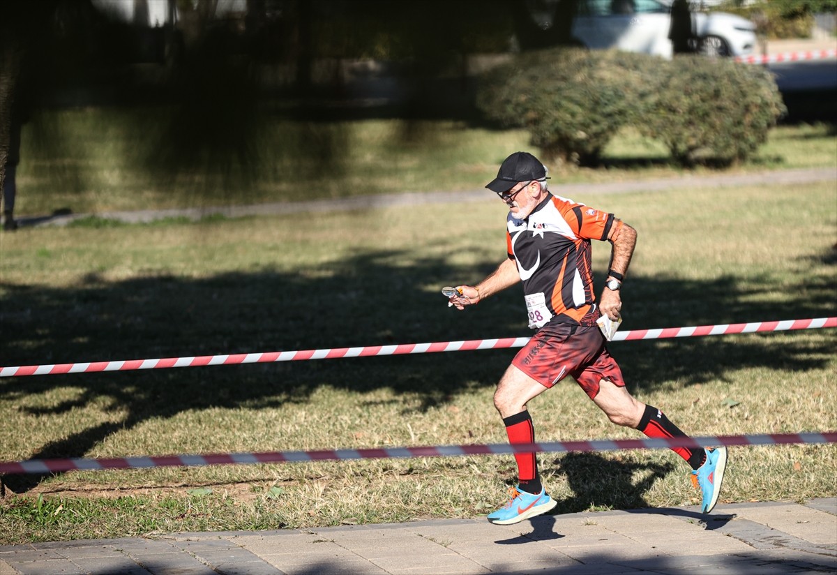 Mersin'de düzenlenen "Türkiye Oryantiring Şampiyonası 1. Kademe Yarışması" müsabakaları...
