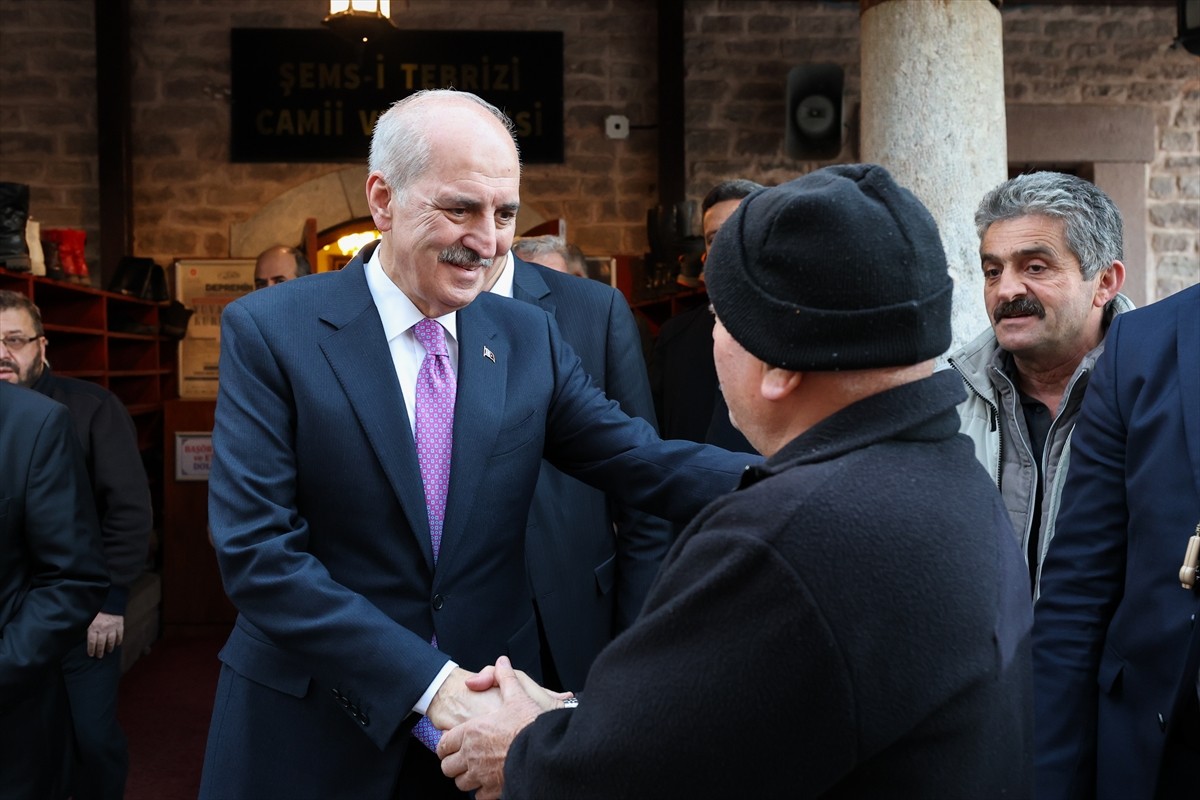 TBMM Başkanı Numan Kurtulmuş, Mevlana Müzesi'ni ziyaret etti, Hazreti Mevlana'nın sandukası...