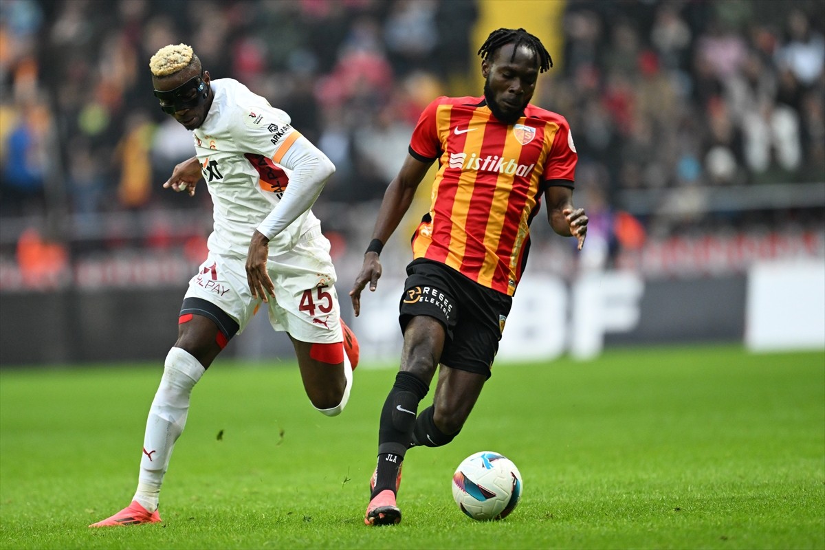 Trendyol Süper Lig'in 17. haftasında Bellona Kayserispor ile Galatasaray RHG Enertürk Enerji...